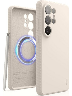 Θήκη Samsung Galaxy S26 Ultra Elago Magnetic Ridge Silicone Case Premium Σιλικόνης με MagSafe - Stone (EGS26MSRG69-ST)