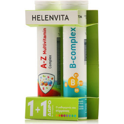 Helenvita A-Z Multivitamin Complex 20s + B-Complex 20 Αναβράζοντα Δισκία