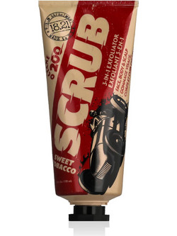 18.21 Man Made Octane 3-In-1 Exfoliant Scrub - Sweet Tobacco 178 ml