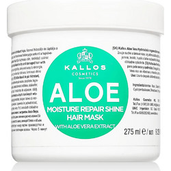 Kallos KJMN Aloe Vera Repair Shine Μάσκα Μαλλιών για Όγκο & Επανόρθωση για Ξηρά & Ταλαιπωρημένα Μαλλιά 275ml
