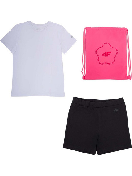 4F Παιδικό σετ Girl's Apparel Set 3 pcs 4FJWSS26TAPSF071-90S