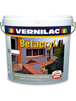 Vernilac Betacryl Τσιμεντόχρωμα 494 Γκρι Σκούρο 3lt