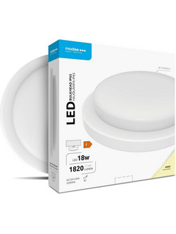 Modee LED Στρογγυλή Απλίκα 18W 4000K IP65 Λευκό ERP