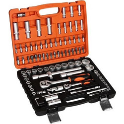 Kendo 90593 Σετ Καστάνια Με Καρυδάκια 1/4 + 1/2 94ΤΜΧ 90593