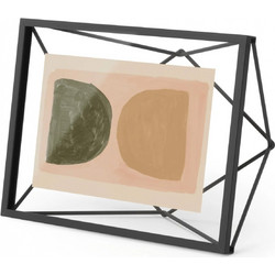 Κορνίζα Prisma Umbra με διαστάσεις 20x7x15cm και διαστάσεις φωτογραφίας 10x15cm - Black 313016-040