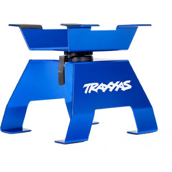 RC CAR STAND BLUE FOR X-MAXX AND XRT - TRAXXAS