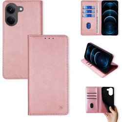 Sonique Vintage Magnet Wallet Θήκη Πορτοφόλι Pink Gold (Xiaomi Poco X8 Pro 5G)