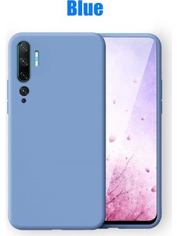 My Colors Liquid Silicon For Xiaomi Mi Note 10/Mi Note 10 Pro Light Blue