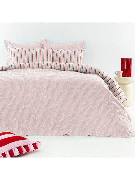 Κουβερλί σετ/2 Sam + 1 Μαξιλαροθήκη Lilac 160x240cm Palamaiki 9-140057-007
