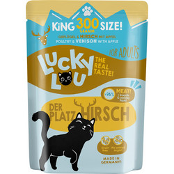 Lucky Lou LifeStage Adult with Poultry, Venison & Apple 300gr