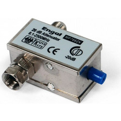 Εξασθενητής σήματος ENGEL MP7662V για VHF/UHF και δορυφορικό FI έως 20dB - AS-20.15.036