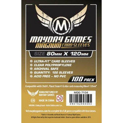 Mayday Games : Large Card Sleeves (80x120mm) - 100