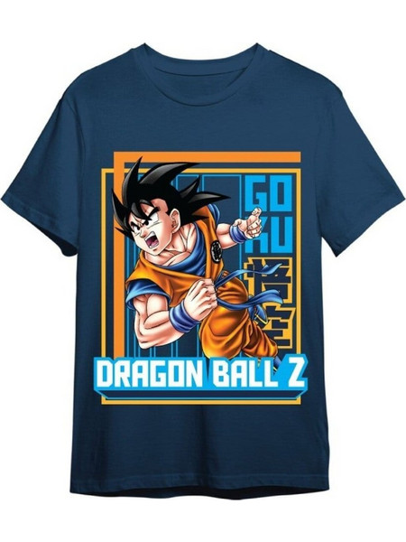 Dragon Ball Z T-Shirt Goku Denim Size M