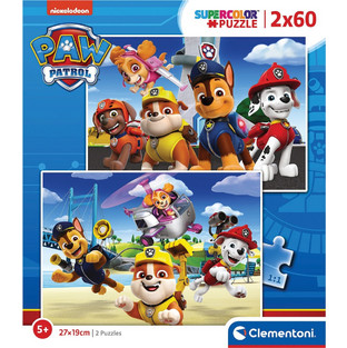 Clementoni Supercolor Paw Patrol & Friends 2x60pcs
