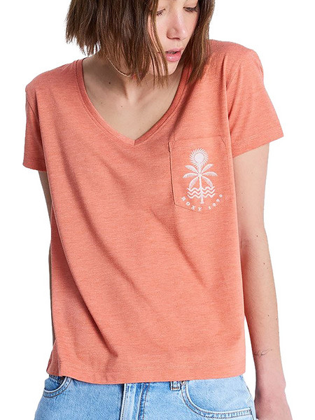 ROXY - LAGUNA GREEN V NECK