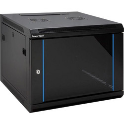 POWERTECH επιτοίχια καμπίνα rack 19" NETW-0038, 600 x 450 x 500mm, 9U