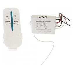 Ενδιάμεσος Διακόπτης 2 Καναλιών 220V με Τηλεχειριστήριο RF RZ-0033