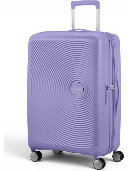 American Tourister Soundbox Βαλίτσα Μεσαία 67x46.5x29cm με 4 Ρόδες Λιλά
