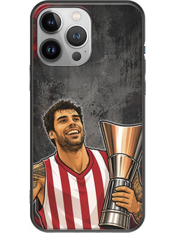 Θήκη Kings of Europe Legends - Saint George iPhone 13 Pro Max Black TPU (Μαύρη Σιλικόνη)