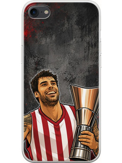 Θήκη Kings of Europe Legends - Saint George iPhone 8 Flexible TPU (Διάφανη Σιλικόνη)