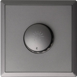 Ρεοστάτης 500w 10A/250V Ανθρακί Ματ LineMe Gena 50-00610-19