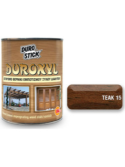 Durostick Duroxyl Συντηρητικό Εμποτισμού Ξύλου Satin Τικ 0.75lt