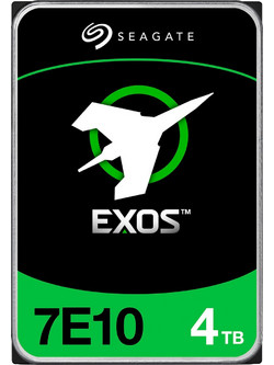 Seagate Exos 7E10 4TB HDD Σκληρός Δίσκος 3.5" Sata 3 7200rpm με 256MB Cache