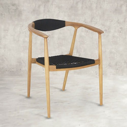 RAVENNA Πολυθρόνα Από Μασίφ Ξύλο Teak Rayan Natural 65 x 56 x 76