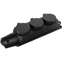 Πολύπριζο 3Θ. Χωρίς Καλώδιο Στεγανό IP44 Braytron BY72-01003BR