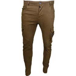 Tresor London Ανδρικό Παντελόνι Cargo Slim Εφαρμογή Χακί 6210