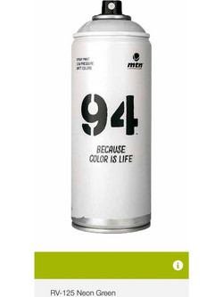 Montana Colors MTN 94 Σπρέι Βαφής Neon Green 400ml