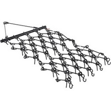VEVOR Σκαλιστήρας, 4 x 4 ft Ανθεκτικός Αλυσίδας Σκαλιστήρας με 69 Ακίδες, Κατάλληλος για ATV UTV Τρακτέρ, Ιδανικός για Προετοιμασία Εδάφους, Σπορά, Λείανση Τοπίων και Συντήρηση Χαλιών Αυλής