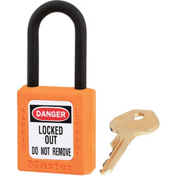 Λουκέτο Ασφαλείας Zenex 406 Orange Keyed different-Key retaining