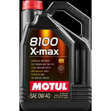 Motul 8100 X-Max Συνθετικό Λάδι Αυτοκινήτου 0W-40 5lt