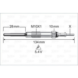 VALEO 345241 - VALEO ΠΡΟΘΕΡΜΑΝΣΗ