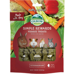 Oxbow Simple Rewards Veggies Treats 85gr