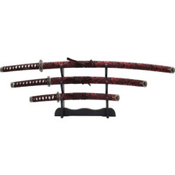 Σετ Διακοσμητικών Katana (Red)