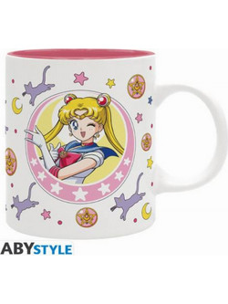 Sailor Moon - Sailor Moon & Luna patch Κεραμική Κούπα (320ml)