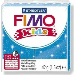 Staedtler Παιδικός Πολυμερικός Πηλός Μπλε 42gr Kids glitter blue 8030-312