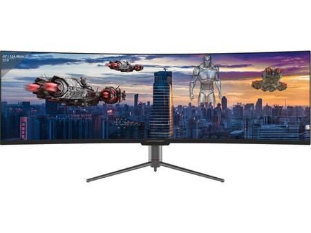 LC-Power LC-M49-DQHD-120-C-Q Ultrawide VA Curved Monitor 49" 5120x1440 120Hz 6ms