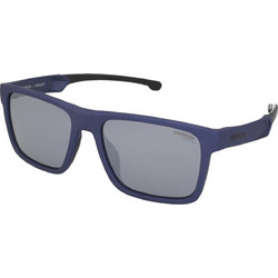 Carrera CA021/S TZQ/T4 Ανδρικά Γυαλιά Ηλίου Τετράγωνα Κοκάλινα Μπλε με Γκρι Polarized Φακό