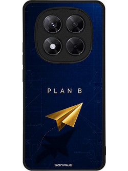 Sonique Men's Edition Θήκη με Σχέδιο «Plan B» (Xiaomi Redmi Note 14 Pro Plus 5G)