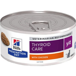 Hill's Prescription Diet Thyroid Care y/d with Chicken 156gr