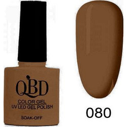 QBD Color Gel 080 Ημιμόνιμο Βερνίκι Νυχιών 10ml