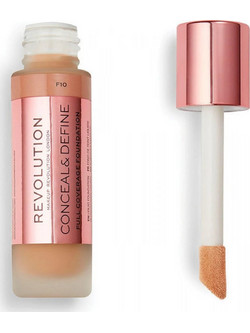 Makeup Revolution Conceal & Define Full Coverage F10 Liquid Foundation 23ml