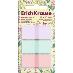 Σελιδοδείκτης Erichkrause 45x20mm Floral Soul 60 Φύλλα