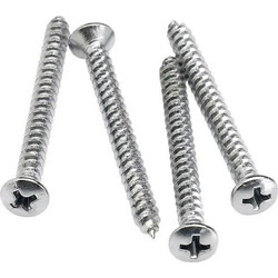 Fender Neck Mounting Screws - 4-Set, Chrome