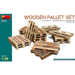Wooden Pallet Set 1/48
