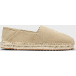 Ανδρικές Suede Εσπαντρίγιες Με Logo Μπέζ Hugo 50563325-294