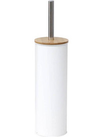Πιγκάλ μεταλ.λευκό με bamboo 9.6x39.5 cm - Plastona